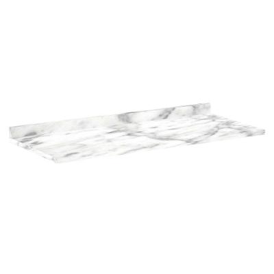 Tampo Para Balcão 120Cm Mdp Linea Luciane Móveis Marmore Bp