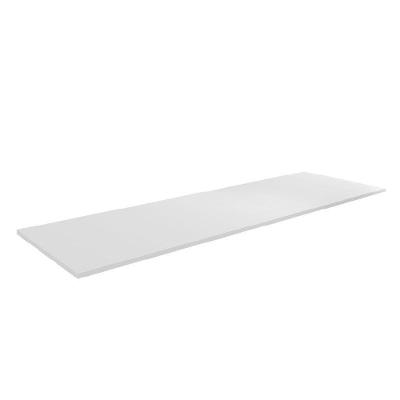 Tampo Para Balcão De Cozinha 160cm Branco - Ajl Móveis.