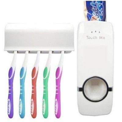 Dispenser Automático Pasta De Dente E Suporte De Escovas