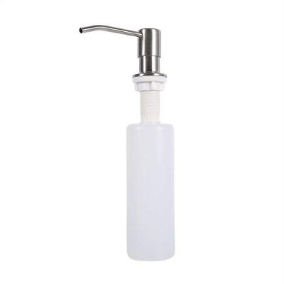 Dispenser Embutir Pia Detergente Sabonete Liquido Dosador Sabão Escovado Cozinha Banheiro
