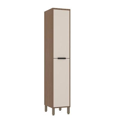 Paneleiro 40cm 2 Portas Profundo Aspen Luciane Móveis Vanilla/beige