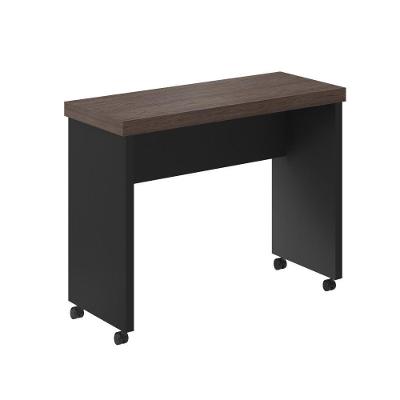 Mesa De Computador Com Rodizios Towel Freijo Preto