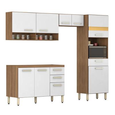 Cozinha Compacta Dama 5 Peças 99101 Com Balcão Miss Branco