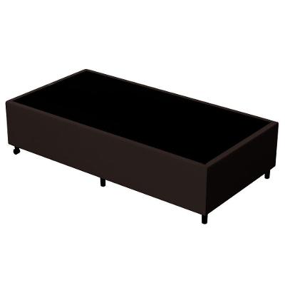 Base Para Cama Box Solteiro 88X188Cm Hit Corano Marrom