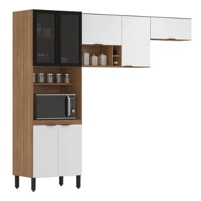 Cozinha Completa Modular 3 Peças Composição 7 Branco Fi0007