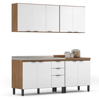 Cozinha Completa Modular 4 Peças Composição 8 Branco Fi0008