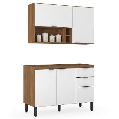 Cozinha Completa Modular 2 Peças Composição 11 Branco Fi0011