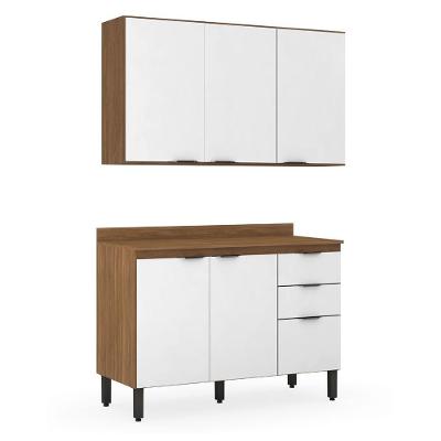 Cozinha Completa Modular 3 Peças Composição 10 Branco Fi0010