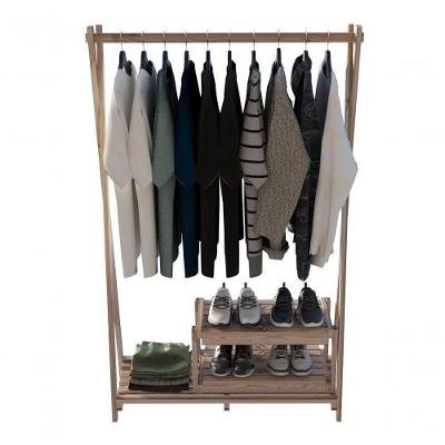 Guarda Roupas Closet Atemporal Madeira Natural Reforçado
