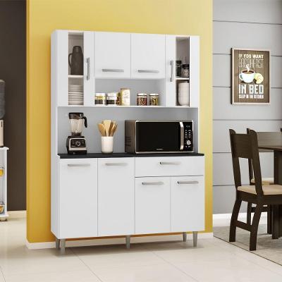 Cozinha Gabi 8 Portas 1 Gaveta Branco