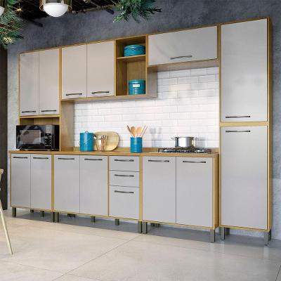 Cozinha Completa 6 Peças áustria Valdemóveis Cinamomo/off White