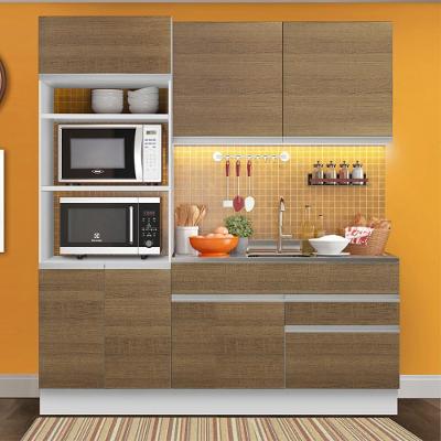 Cozinha Compacta Glamy Lívia 6 Portas 2 Gavetas Madesa