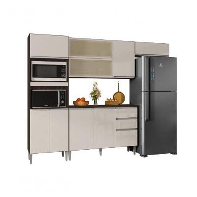 Cozinha Aline Chocolate/off White - Poquema