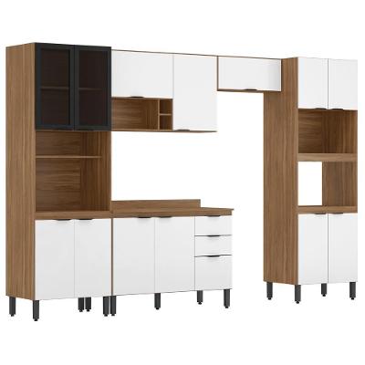 Cozinha Modulada 5 Peças Fi0001 Amendola Branco