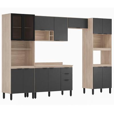 Cozinha Modulada 5 Peças Fi0001 Avena Grafito