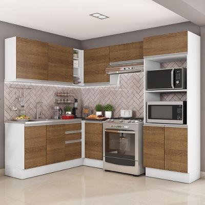 Cozinha Completa Acordes Glamy Rustic 100% MDF Canto Madesa