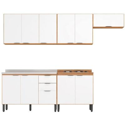 Cozinha Modulada 5 Peças Frcz6 Amendola Branco