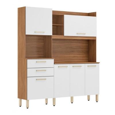 Cozinha 6 Portas 2 Gavetas Selecta 96211 Amendola Branco