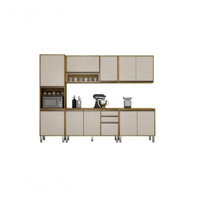 Cozinha Completa 5 Peças Eduarda Chf Móveis Cinamomo/Off White.