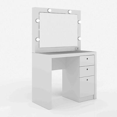Penteadeira Para Quarto Decorativa Pe2010 Mpd Branco