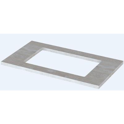 Tampo Para Balcão 80Cm Cooktop Americana Estrutura Em Mdf 15Mm Henn Calcare