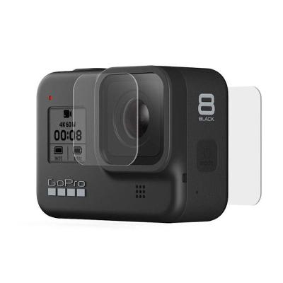 Películas de Vidro para Lente e LCD Traseiro GoPro Hero 8 Black