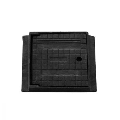 Tampa Tampão de Chão T5 Articulado de Ferro Fundido 19x19cm