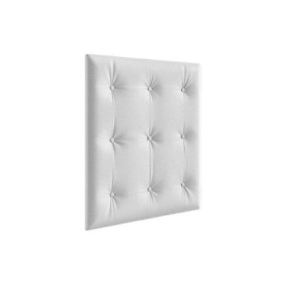 Multiuso de Quarto Bebê Kit Capitonê Courano p/ Berço Retrô Branco - Peroba