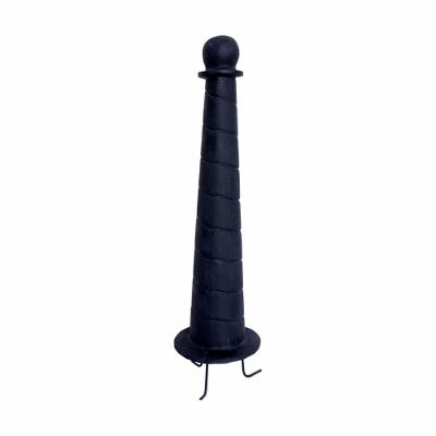 Balizador Cônico 70cm Fradinho 01un Ferro Fundido