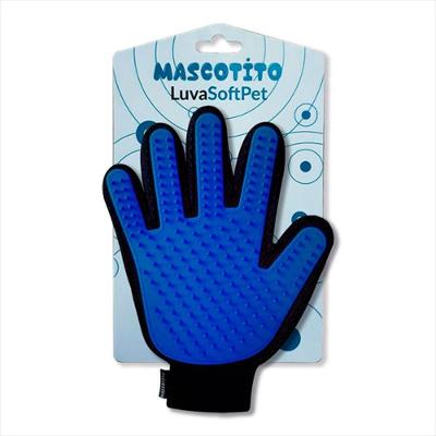 Luva Nanomagnetica Removedor De Pelos Para Pets - Azul