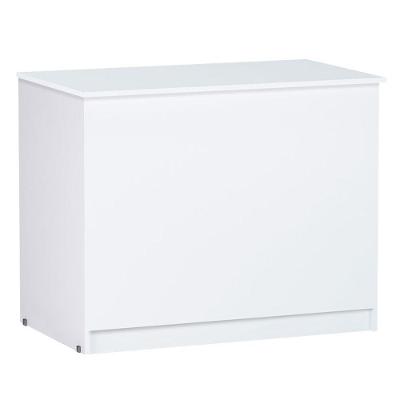 Baú Multi Amanda Big Retangular 95X56Cm Branco