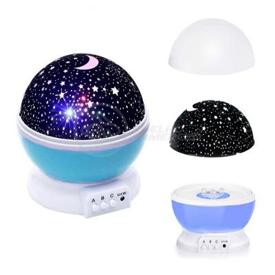 Luminária Projetor Abajur Estrelas Galáxia Moderno Céu Azul
