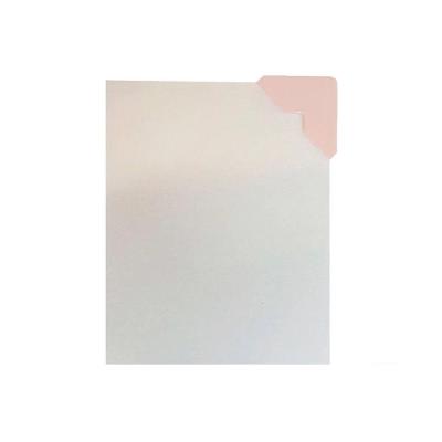 Cantoneiras de Papel Auto Adesiva Para Fotos Rosa Metálico
