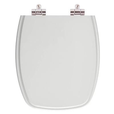 Assento Sanitário Soft Close Cinza Claro Para Vaso Fiori