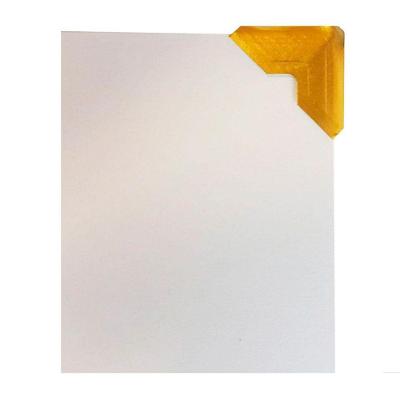Cantoneiras de Papel Auto Adesiva para Fotos Cor Ouro