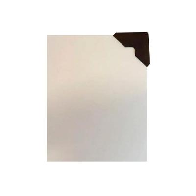 Cantoneiras de Papel Para Fotos Auto Adesivas 84und Preto