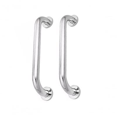 Alça Apoio Kit 2 Uni 30cm Inox Banheiro