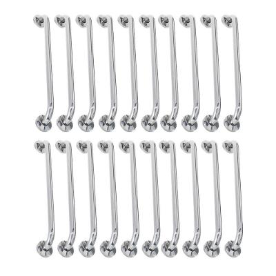 Alça De Apoio Barra 60cm Segurança Kit 20 Unidades Inox Cadeirante Idoso