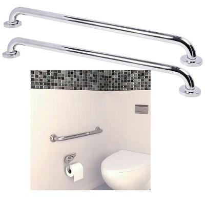 Alça Barra Apoio 70Cm Inox Kit 2 Uni Acessivel Criança Idoso Gestante Cadeirante Suporte Resistente