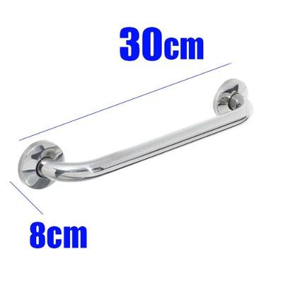 Alça De Apoio Banheiro Inox 30Cm Idoso Cadeirante Deficiente