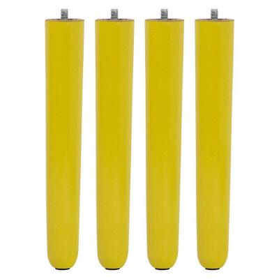 Kit 04 Pés Palito Amarelo 30 Cm - D'rossi