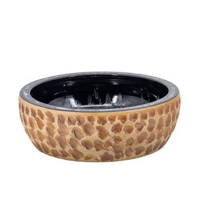 Cuba De Apoio Redonda Mv43 41x41 Marrom