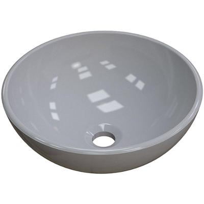 Cuba De Apoio Redonda C01 Para Banheiro R35W Cinza