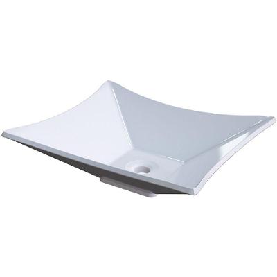 Cuba De Apoio Retangular C01 Para Banheiro Lux L38 Branco