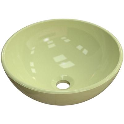 Cuba De Apoio Redonda C01 Para Banheiro R35W Verde Acqua