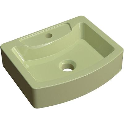 Cuba De Apoio Retangular C01 Banheiro Rt41 Aria Verde Acqua