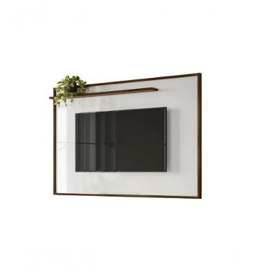 Painel Gênesis 1.9 De Até 75 Polegadas Palisandro/branco