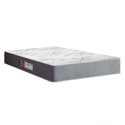 Colchão Solteiro Espuma Egito 88x188x19cm Cinza - Branco Portobel  Cinza