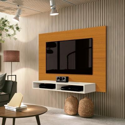 Painel Para Tv Até 43" Florença 120cm Cedro/offwhite