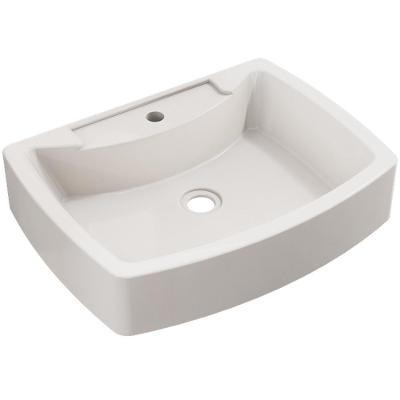 Cuba De Apoio Retangular Para Banheiro Lavabo C01 Rt50 Bege